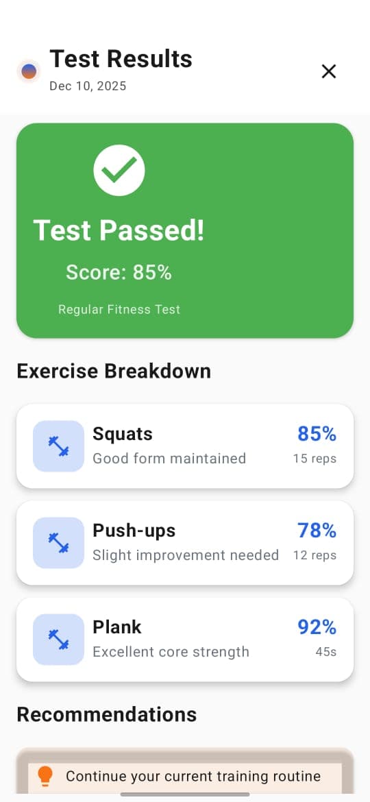 Athlete Connect Test Dashboard